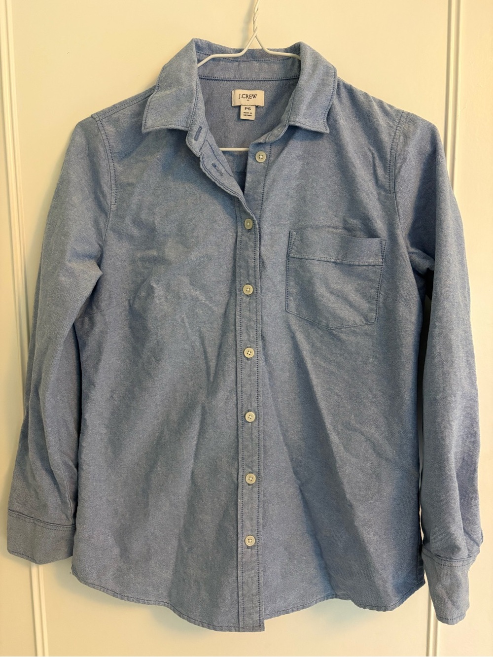 J. Crew Factory Light Blue Women’s Button-Down Shirt